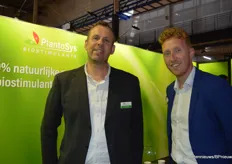 Erik Jaspers of PlantoSys with hygienist Jan Willem Keijzer of Royal Brinkman